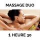 2 Massages de 1H30 au choix